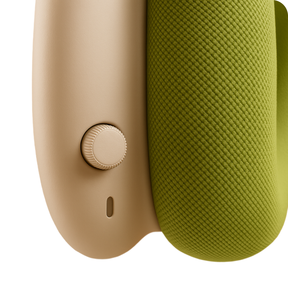 Headphone close-up detail